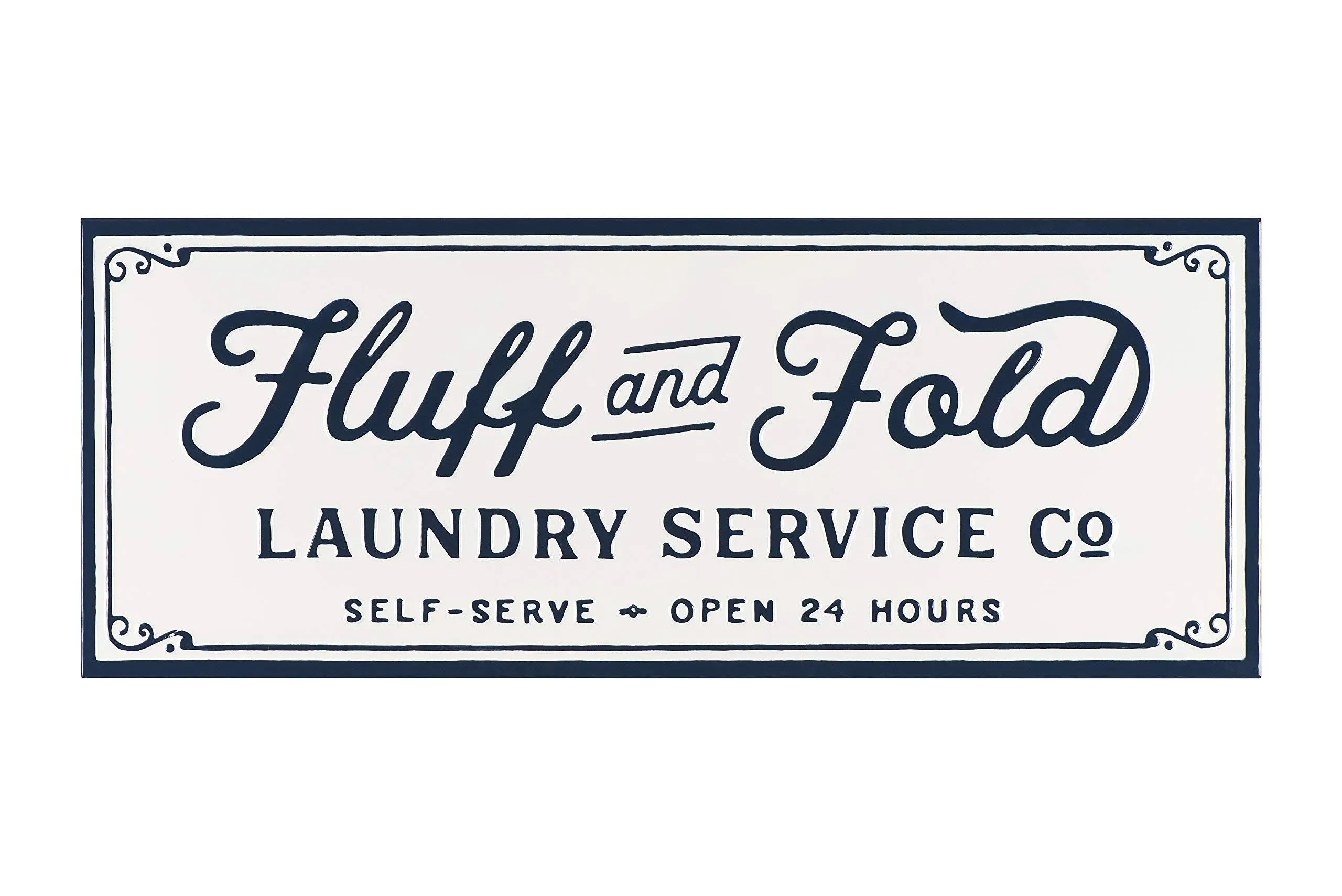 Fluff & Fold Enamel Décor