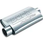 Borla ProXS Muffler 3in Offset Inlet/ 3in Center Outlet 4in x 9.5in Ov