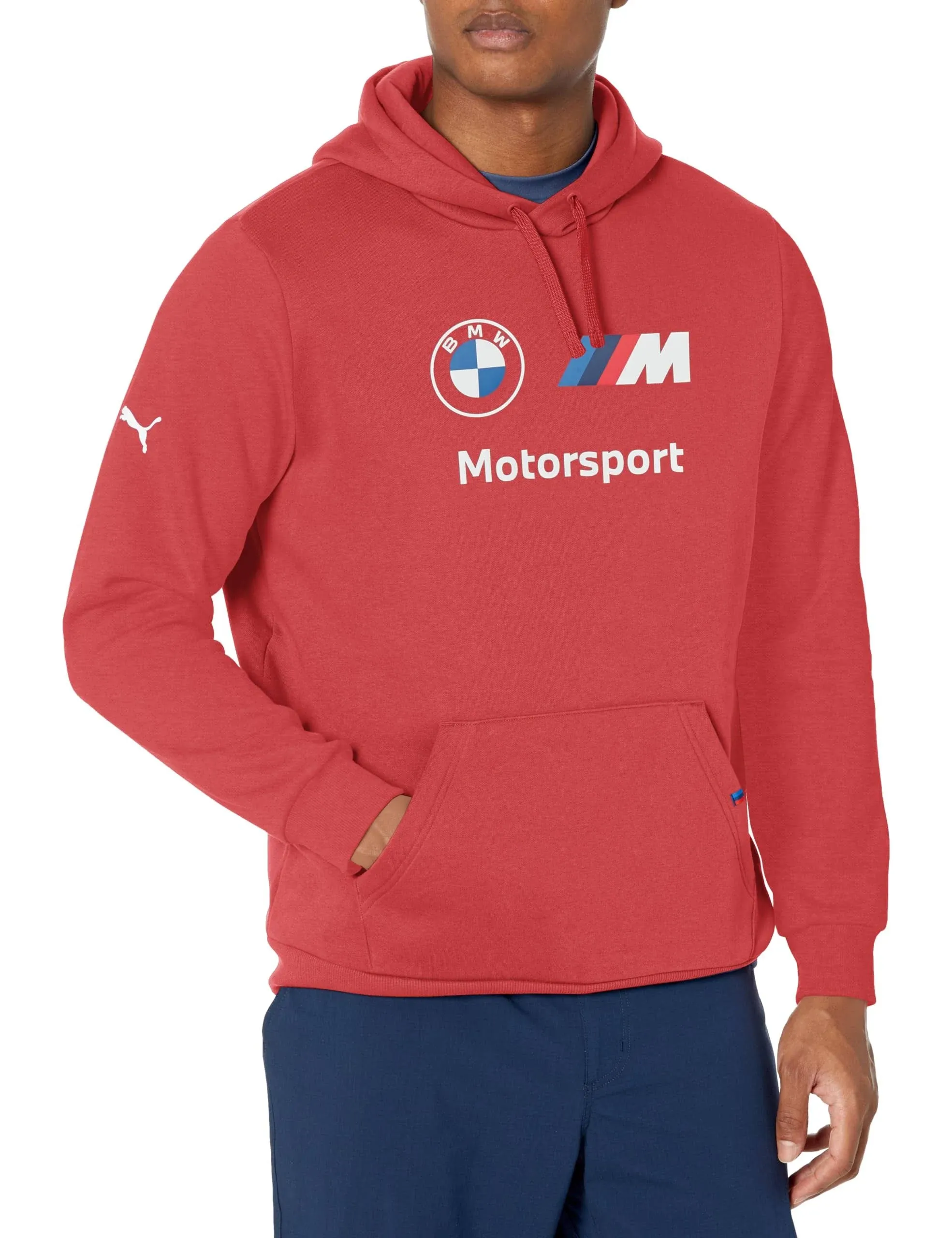 PUMA Men's BMW M Motorsport Essentials Fleece Hoodie