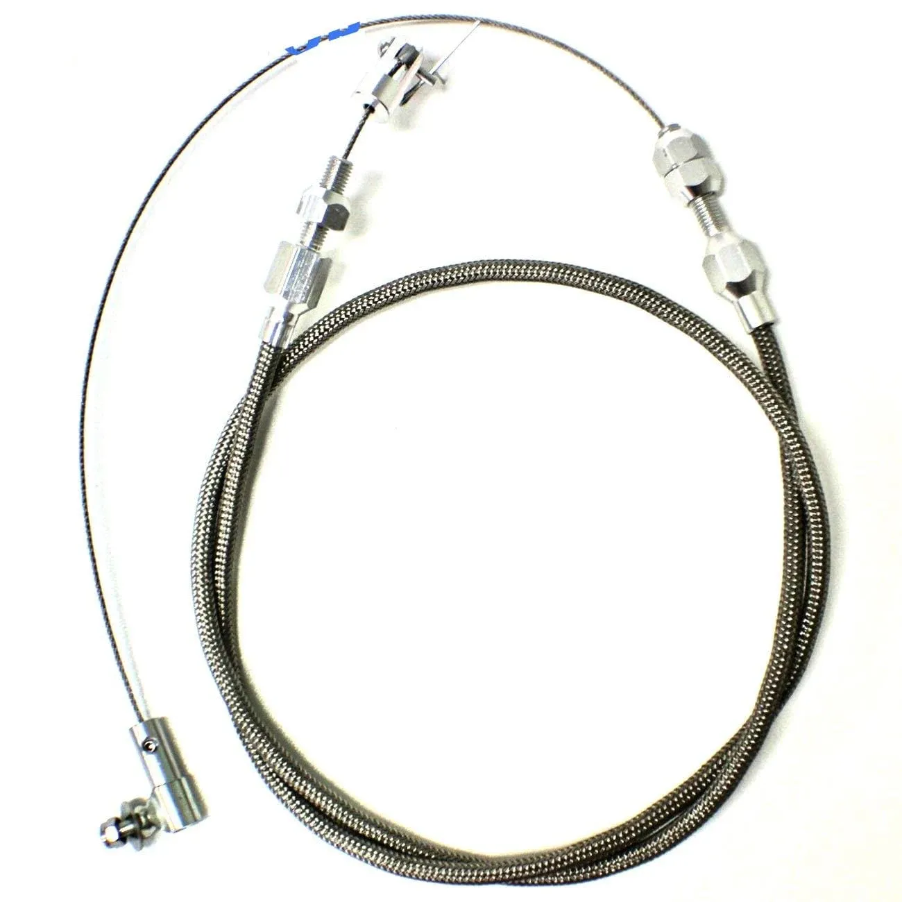 24" Braided Stainless Steel Throttle Cable