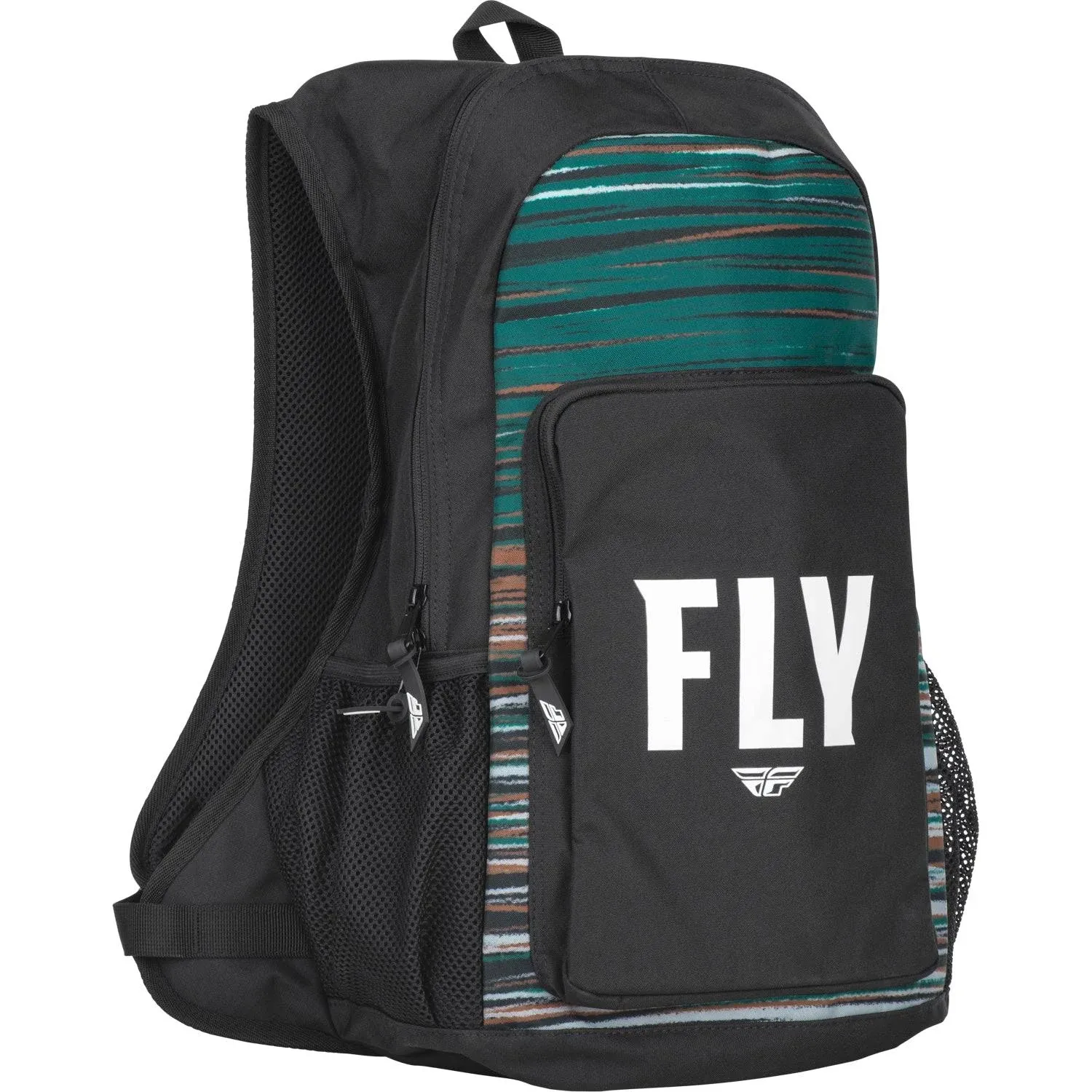 Fly Racing Jump Pack Backpack, Black/Rum | 28-5072