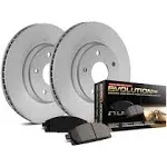 Power Stop CRK2560 Z17 Evolution Geomet Coated Brake Kit-front