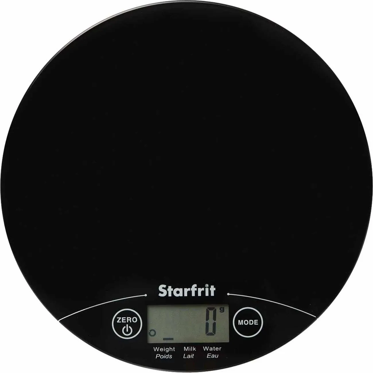 Starfrit Digital Kitchen Scale - 5kg/11lb - Precision Baking Imperial to Metric - Measures Liquid Volume