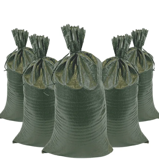 DuraSack Heavy Duty Woven Sand Bags with Tie Strings