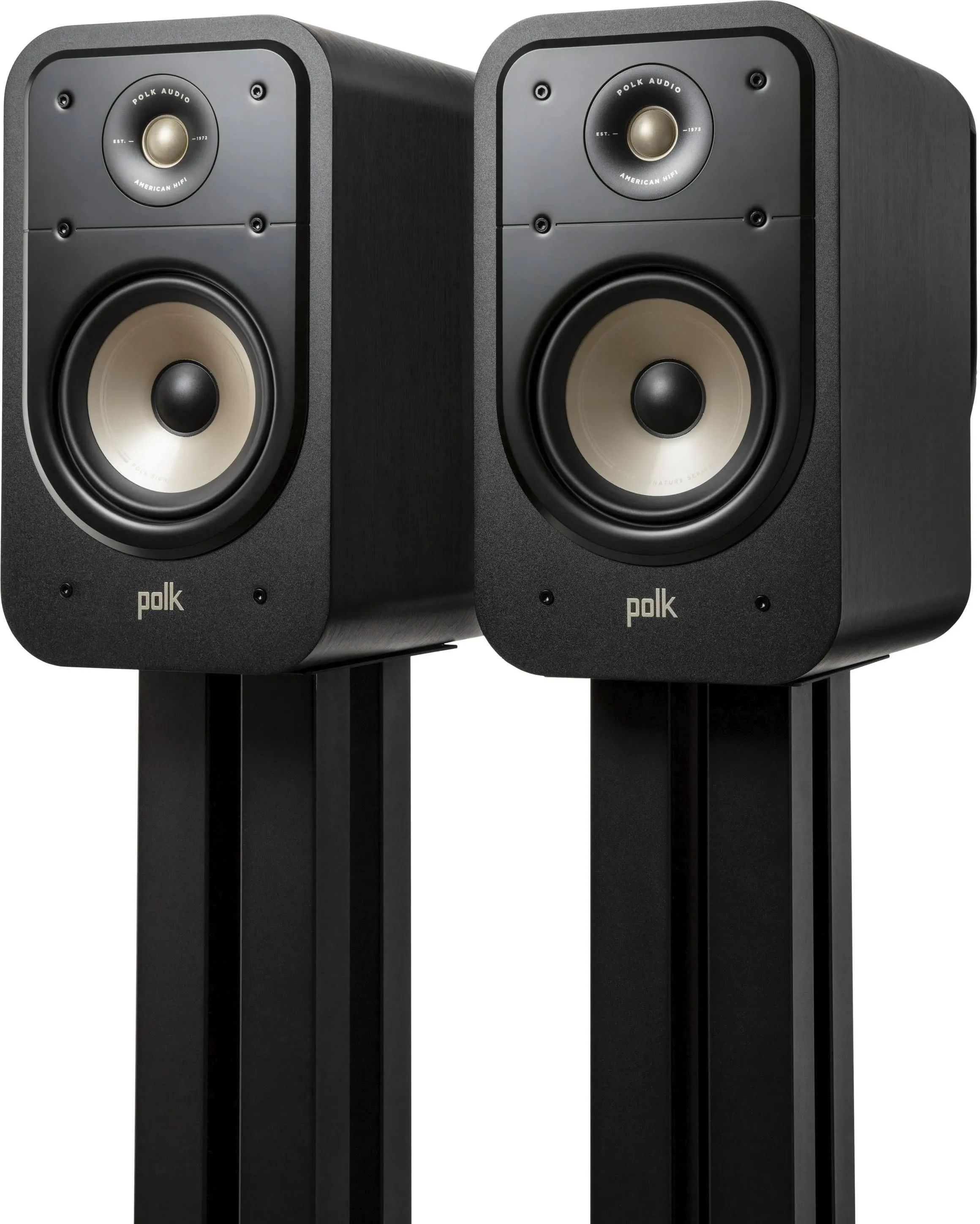 Polk Audio Signature Elite ES20 Bookshelf Speaker - Black (Pair)