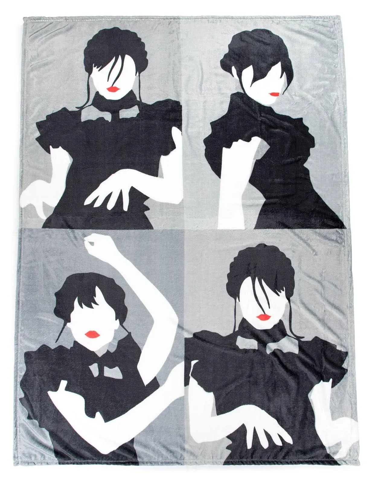 Jay Franco Wednesday Addams Dancing Queen Silk Touch Throw - 50 x 70 inches - Super Soft Fleece Bedding