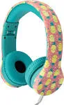 Snug Play+ Kids Headphones w/ Volume Limiting for Toddlers (Boys/Girls) Pineapples