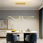 Modern Design Dimmable Desk Linear Pendant Light