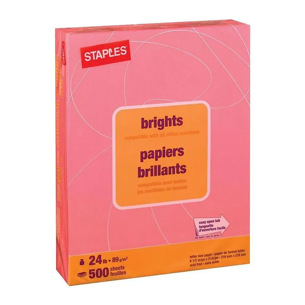 Staples Brights Multipurpose Paper