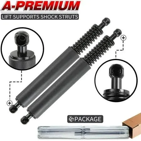 A-Premium Tailgate Rear Liftgate Lift Supports Shock Struts Compatible with Select Volkswagen Model - Touareg 2004-2005 Sport Utility 2-PC Set