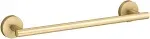 Kohler K-27288-2MB Vibrant Brushed Moderne Brass Elate 12" Towel Bar