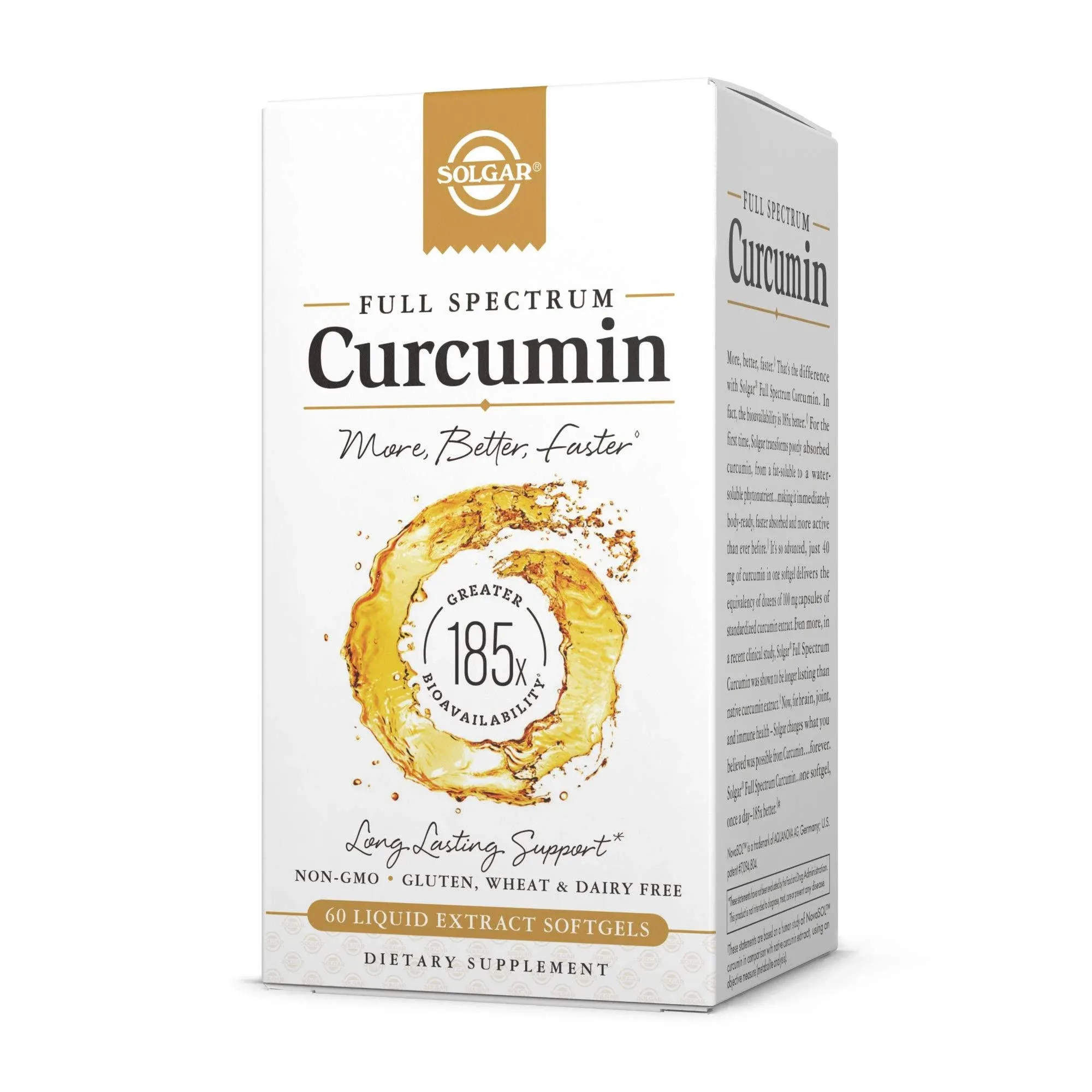 Solgar - Curcumin Full Spectrum - 60 Softgels