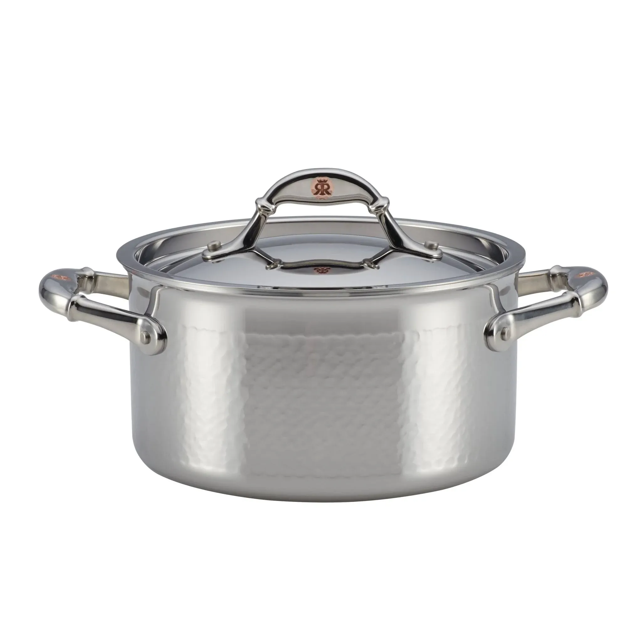 Symphonia Prima Stainless Steel Triply Sauce Pot/Saucepot/Soup Pot with Lid - 3.5 Quart, Silver