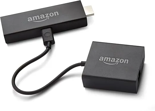 Ethernet Adapter for Amazon Fire TV Devices