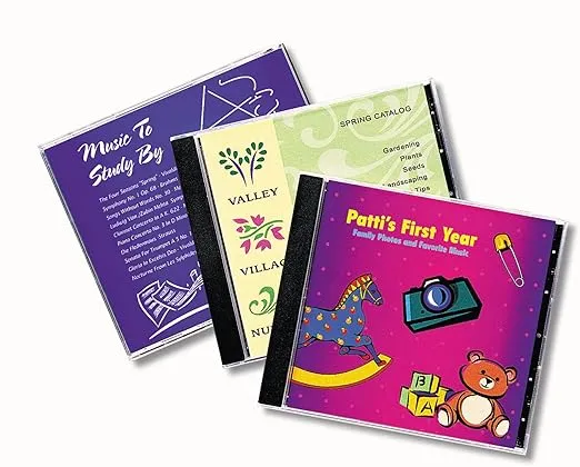 Avery CD/DVD Jewel Case Inserts for Ink Jet Printers, White, Pack of 20 (8693)
