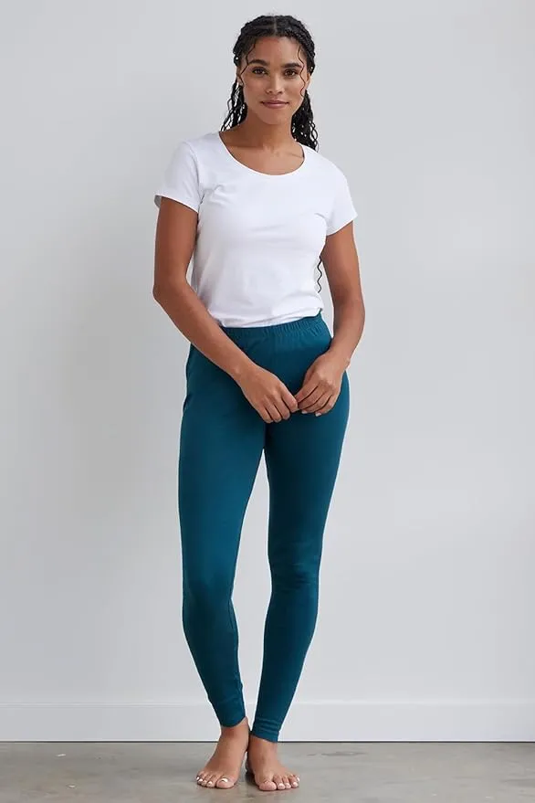 Women's Organic 100% Cotton Leggings - Ankle Length
