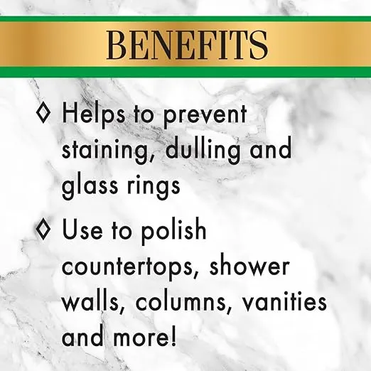 Stone Care International Granite Stone Sealer Cleaner and Polish - for Granite Marble Soapstone Quartz Quartzite Slate Limestone Corian Laminate Tile Countertop