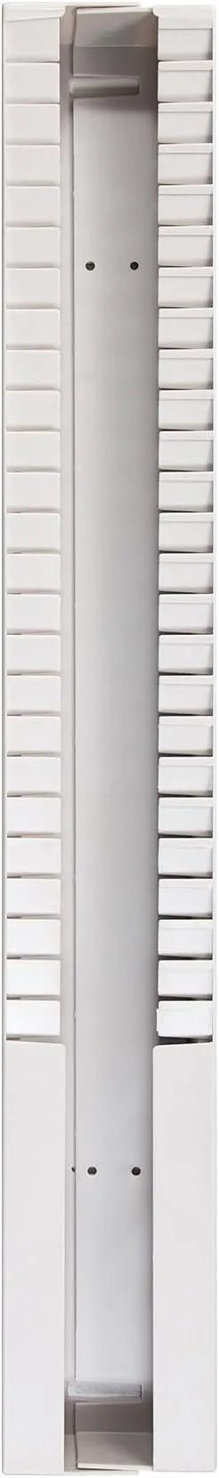 Pyramid Time Systems Pyramid Technologies Time Card Rack, 25 Pockets, Plastic, Light Gray