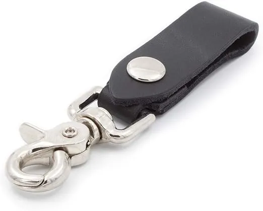 Main Street Forge | Full Grain Leather Keychain for Men | Made in USA | Hand Made | Luxury Valet Key Chain