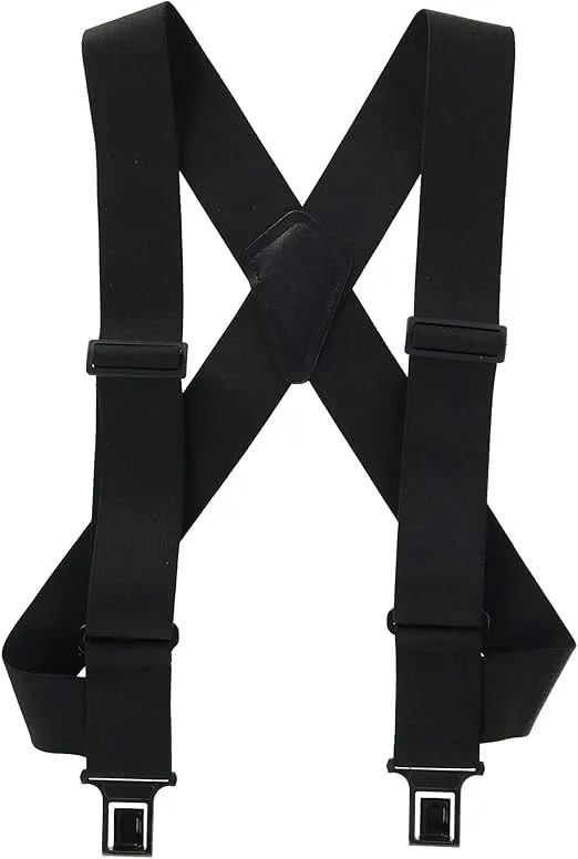 Perry Suspenders Men's Elastic Outback Side Clip Ubee Trucker Suspenders
