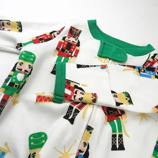 HonestBaby Family Matching Holiday Pajamas Organic Cotton for Men, Women, Kids, Toddlers, Baby Boys, Girls, Unisex Pets