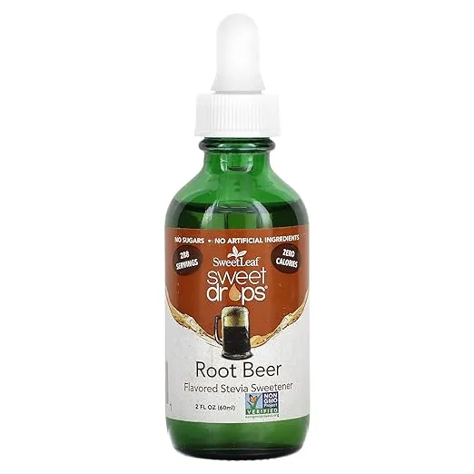 SweetLeaf Sweet Drops Liquid Stevia Sweetener, Root Beer, 2 Ounce
