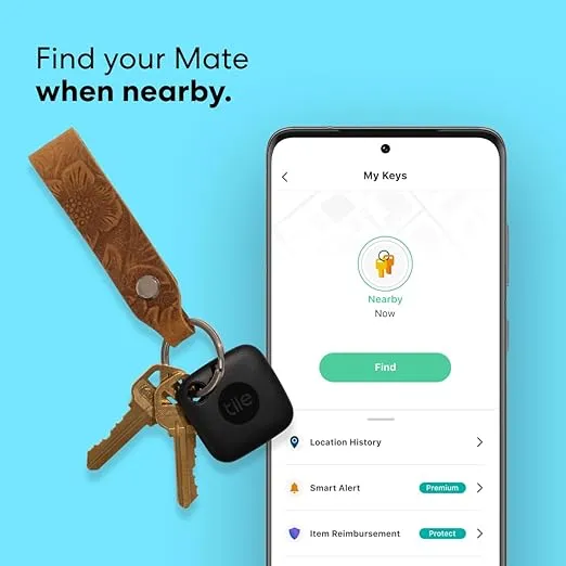 Tile Starter Pack (2022) 2-Pack (Mate/Slim). Bluetooth Tracker, Item Locator & Finder for Keys, Wallets & More; Easily Find All Your Things. Water-Resistant. Phone Finder. iOS and Android Compatible