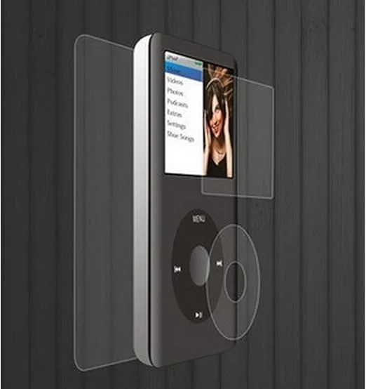 for iPod Classic Case, Silicone Skin Case Cover for Apple iPod Classic 6th 7th 80GB, 120GB Thin 160GB and iPod Video 5th 30gb + Screen Protector & Lanyard-10.5mm Thickness Thin Version(Red)