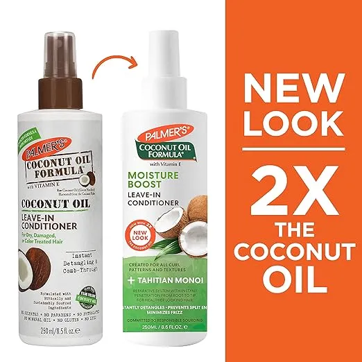 Palmer's Coconut Oil Formula Moisture Boost Leave-In Conditioner, 8.5 Ounce