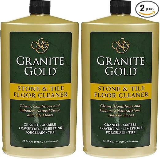Granite Gold Stone & Tile Floor Cleaner, 32 oz-2 pk