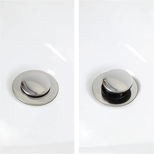 Bathroom Sink Pop-up Stopper Replacement for Lavatory Pop-up Drain Assembly, Chrome, 11041