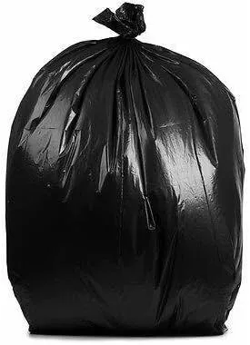PlasticMill Contractor Bags Heavy Duty - Commercial, Industrial Garbage Bags - Black Construction Trash Bags - Outdoor, Garden Trash Bags, 75-Gallon, 5 Mil, 58"x60" (30-Count)