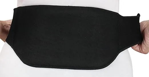 EasyComforts Magnetic Back Support, LG, Black