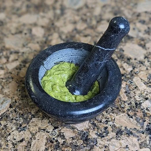 Granite 6 Inch Mortar and Pestle Set