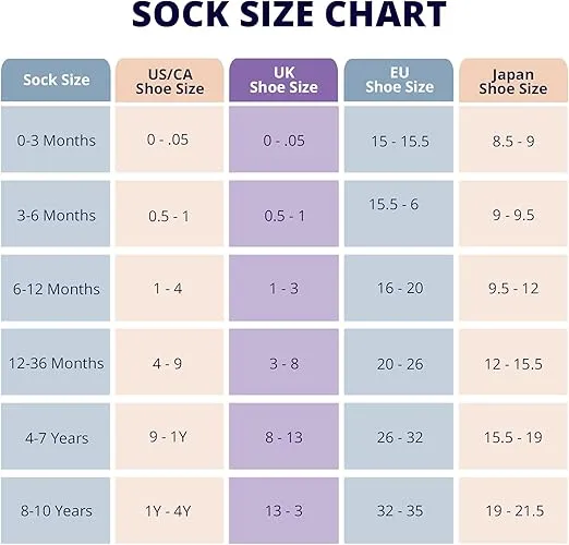 LA ACTIVE Non Slip Grip Ankle Boys and Girls Socks with Non Skid for Babies Toddlers and Kids Back to School
