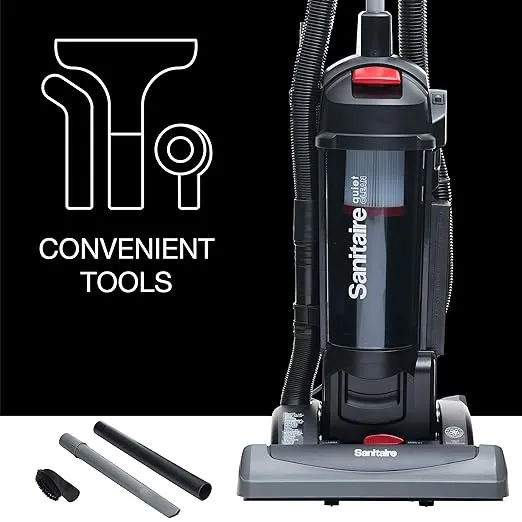 Sanitaire Force Upright Commercial Vacuum SC5845D,Black