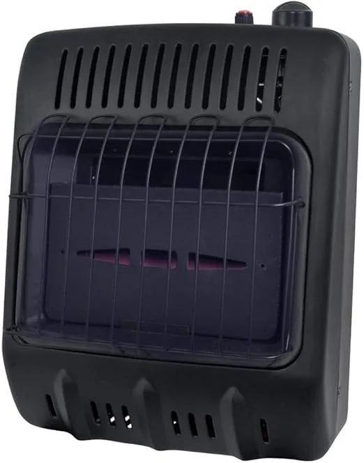 Mr. Heater 10,000BTU Ice House Black Propane Garage Vent Free Heater