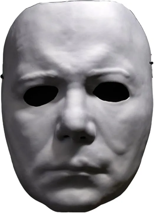 Halloween II Michael Myers Vacuform Mask White