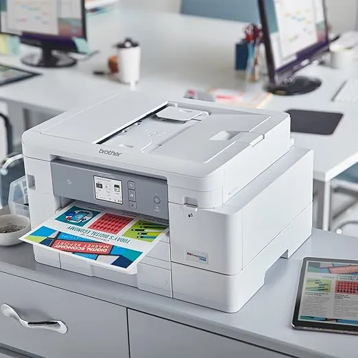 Brother MFC-J4535DW INKvestment -Tank All-in-One Color Inkjet Printer with NFC, Duplex and Wireless Printing Plus Up to 1-Year of Ink in-Box
