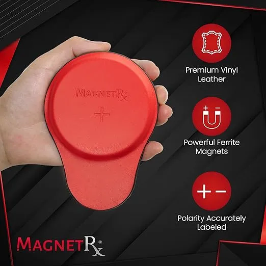 MagnetRX® Biomagnetic Magnets Kit – Imanes para Biomagnetismo Médico – Dr Goiz Magnets for Biomagnetism Bio Magnet Pair – 5200 Gauss Large Round Magnets (6 Units)