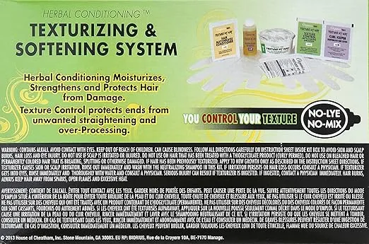 Organics My Way No-Lye Organic Conditioning Texturizing System