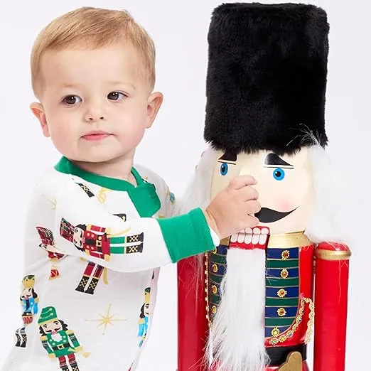 HonestBaby Family Matching Holiday Pajamas Organic Cotton for Men, Women, Kids, Toddlers, Baby Boys, Girls, Unisex Pets