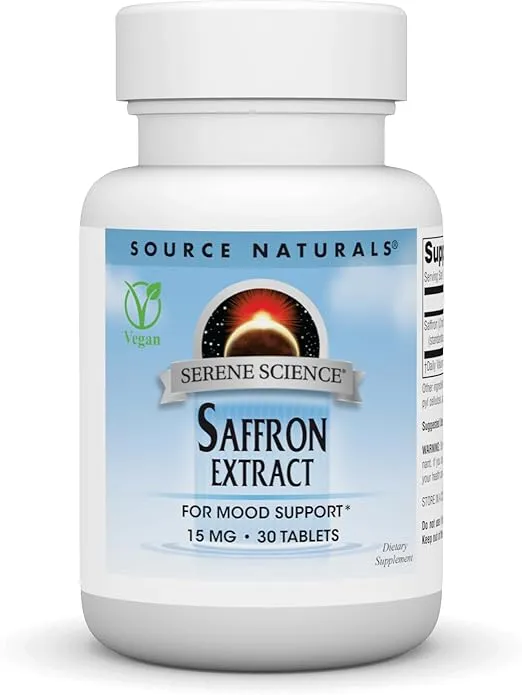 Source Naturals Serene Science Saffron Extract, For Mood Support* - 30 Tablets