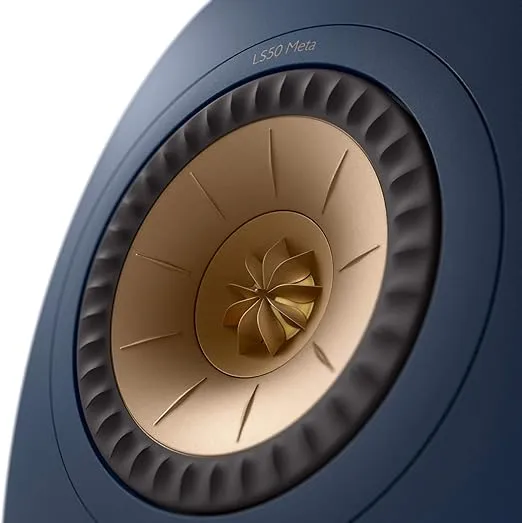 KEF LS50 Meta Passive Bookshelf Speakers - Pair (Royal Blue)