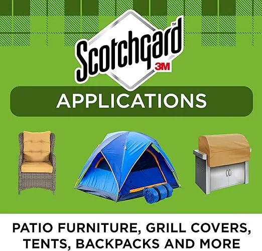 Scotchgard Outdoor Water Shield, Water Repellent Spray for Outdoor Summer and Spring Gear and Patio Furniture, Fabric Spray for Protection Against the Rainy Spring Weather, 13 oz