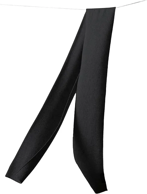 State Cashmere Unisex Classic Ribbed Solid Scarf 100% Pure Cashmere Ultra Soft Winter Must Have