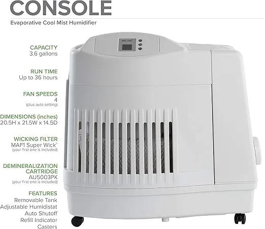 AIRCARE MA Whole-House Console-Style Evaporative Humidifier (Console)