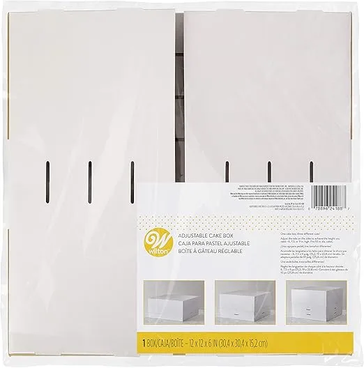 Wilton Cake Box, White