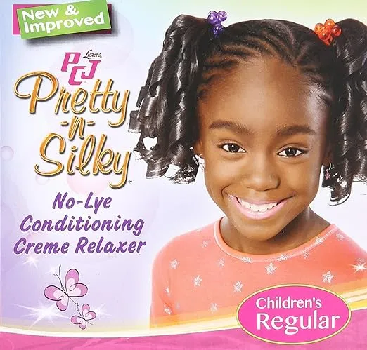 Luster's PCJ Pretty N Silky No Lye Conditioning Relaxer Children's, Regular