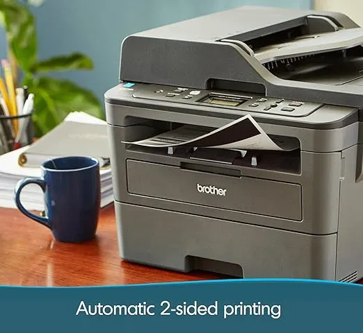 Brother Monochrome Laser Printer, Compact Multifunction Printer and Copier, DCPL2550DW, Includes 4 Month Refresh Subscription Trial and Amazon Dash Replenishment Ready